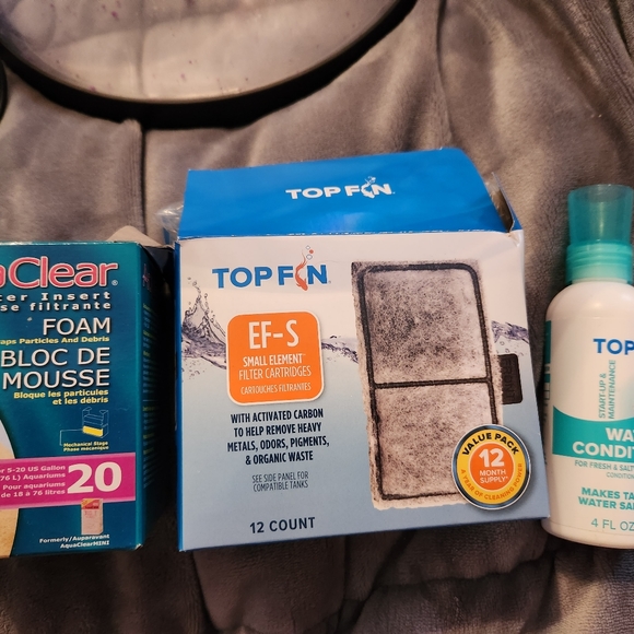 3.5 gallon Top Fin changing LED coloured lights tank and accessories - Picture 7 of 15